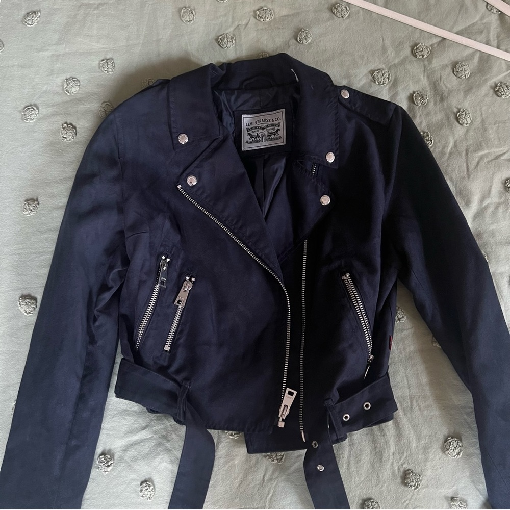 Levi’s Suede Biker Moto Jacket